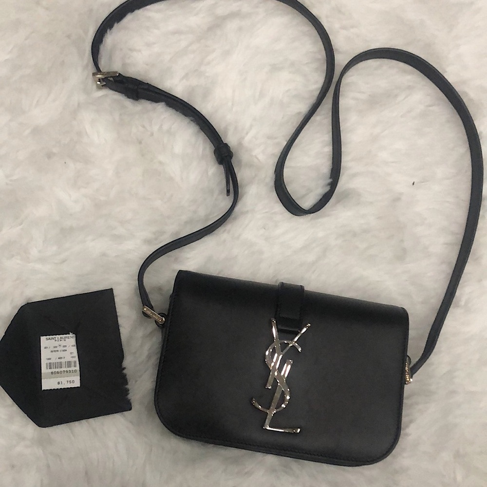 Black Ysl crossbody bag